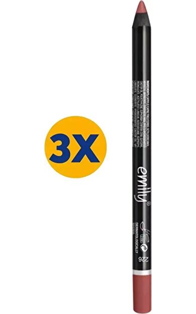 Emıly Dudak Kalemi No226 - 3 Adet