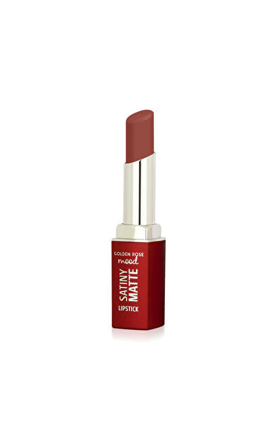 Golden Rose Mood Satiny Matte Lipstick - 05 Burnt Blush