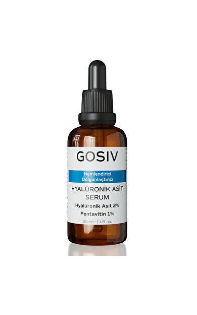 Gosiv Nemlendirici ve Dolgunlaştırıcı Hyalüronik Asit Serum 30 ml
