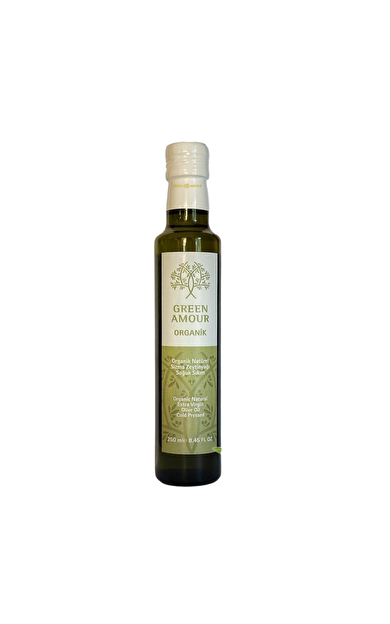 GREEN AMOUR Organik Soğuk Sıkım Zeytinyağı 200ml