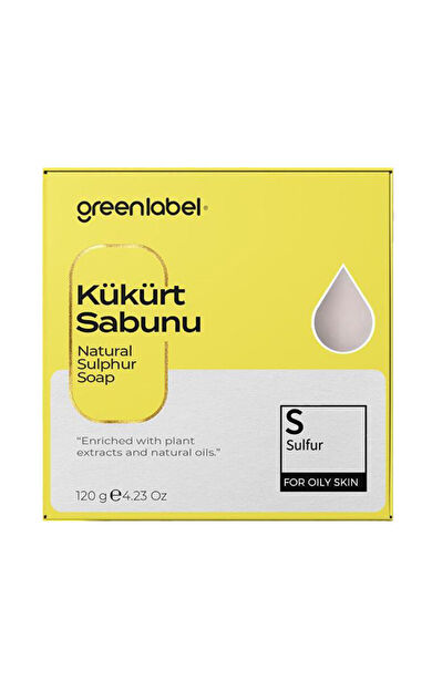 Greenlabel Kükürt Sabunu 120 gr