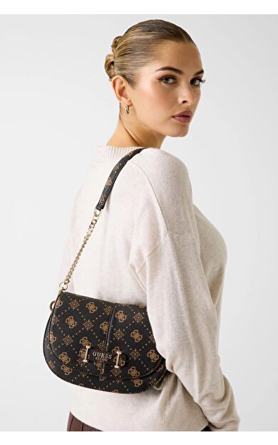 Guess HWGP9898200 Carrie Logo Flap Kadın Omuz Çantası