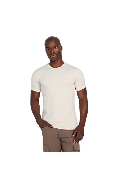 Guess M4YI60KCBM0 Cn Ss Tech Stretch T Erkek Tişört