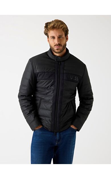 Guess M4YL16WFHD0 Logo Stretch Padded Erkek Ceket