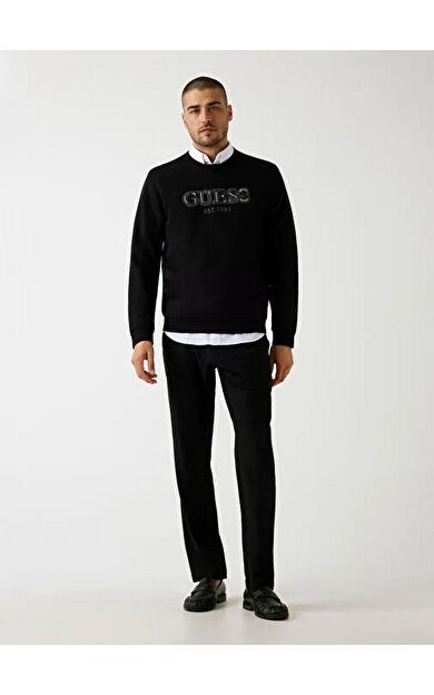 Guess M5BQ08K9Z21 Cn Basic Erkek Sweatshirt