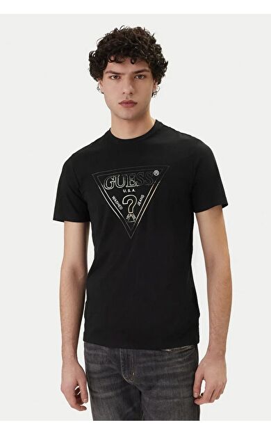 Guess M6GI11K2992 Cn Ss Triangle Hd Mu Erkek Tişört