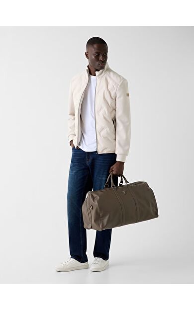 Guess M6RL10WJ232 Stretch Quilted Erkek Mont