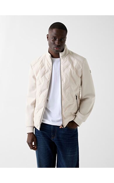 Guess M6RL10WJ232 Stretch Quilted Erkek Mont