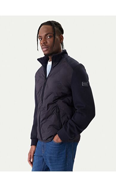 Guess M6RL10WJ232 Stretch Quilted Erkek Mont