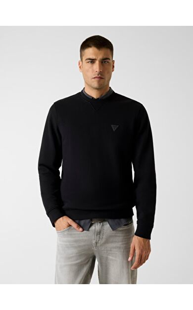 Guess M6RQ08KCN01 Cn Ls Basic Erkek Sweatshirt