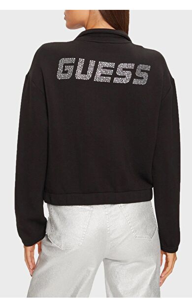 Guess V4BQ14K7UW2 Cecilia Scuba Zip Sw Kadın Sweatshirt
