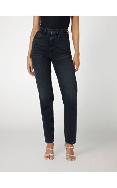 Guess W2YA21D4QD1 Mom Kadın Jean Pantolon