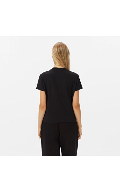 Guess W4BI26J1314 Ss Mock Neck All Ove Kadın Tişört