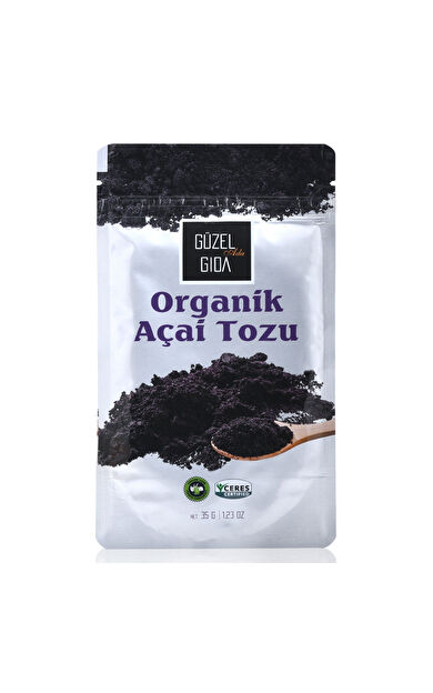 Güzel Ada Gıda Organik Açai Üzümü Tozu 35G