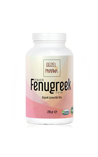 Güzel Ada Gıda Organik Fenugreek Çemen Otu Tozu 250 Gr