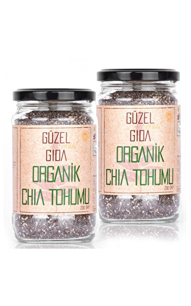 Güzel Ada Gıda Organik Chia Tohumu 2X200 Gr