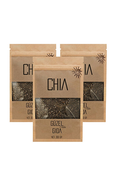 Güzel Ada Gıda Chia Tohumu 3X300 Gr