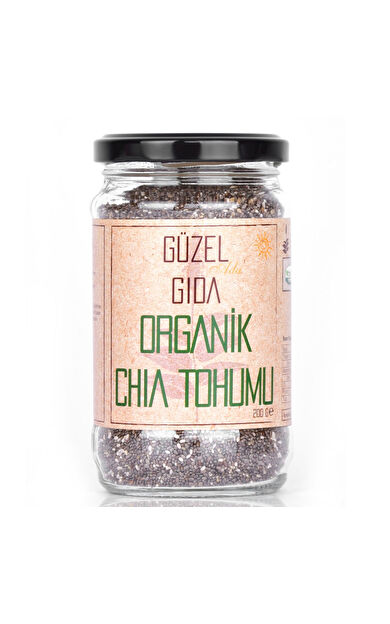 Güzel Ada Gıda Organik Chia Tohumu 200 Gr