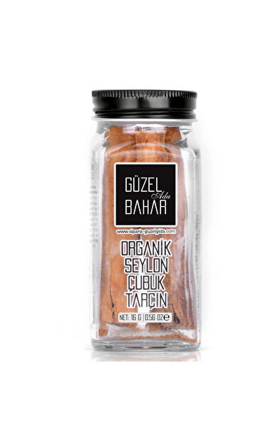 Güzel Ada Gıda Organik Seylon Çubuk Tarçın 16 Gr