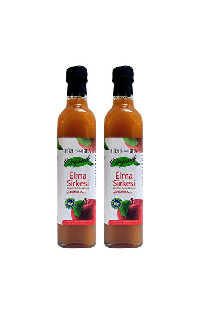 Güzel Ada Gıda Organik Elma Sirkesi 2X500 Ml