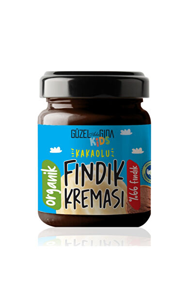 Güzel Ada Gıda Kids Organik Kakaolu Fındık Ezmesi 200 Gr