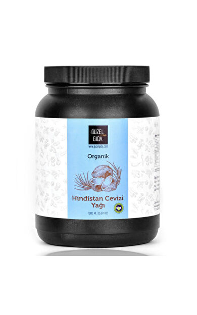 Güzel Ada Gıda Organik Hindistan Cevizi Yağı Ekonomik Paket 1 Litre