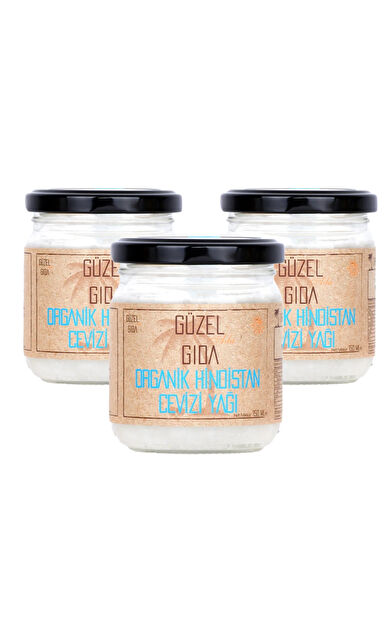 Güzel Ada Gıda Organik Hindistan Cevizi Yağı 3X150 Ml