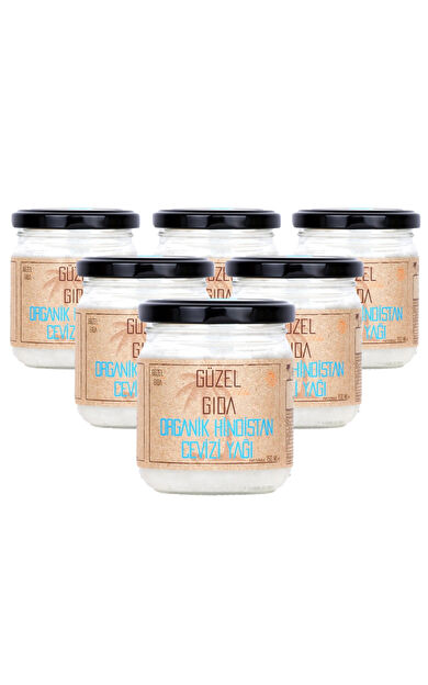 Güzel Ada Gıda Organik Hindistan Cevizi Yağı 6X150 Ml