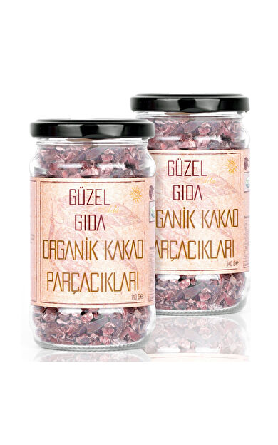 Güzel Ada Gıda Organik Ham Kakao Parçacıkları 2X140 Gr
