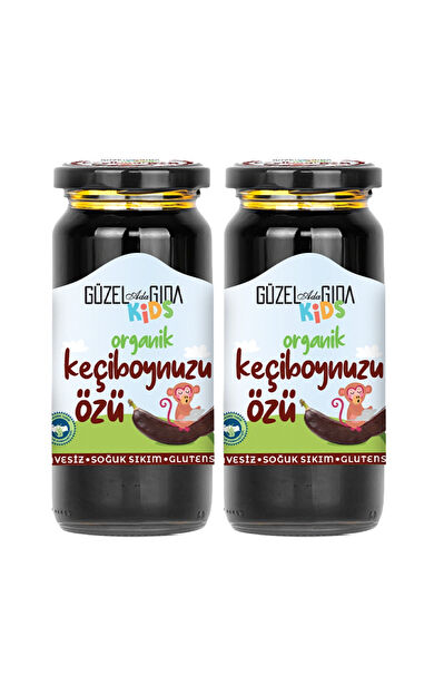 Güzel Ada Gıda Kids Organik Keçiboynuzu Özü 2X290 Gr