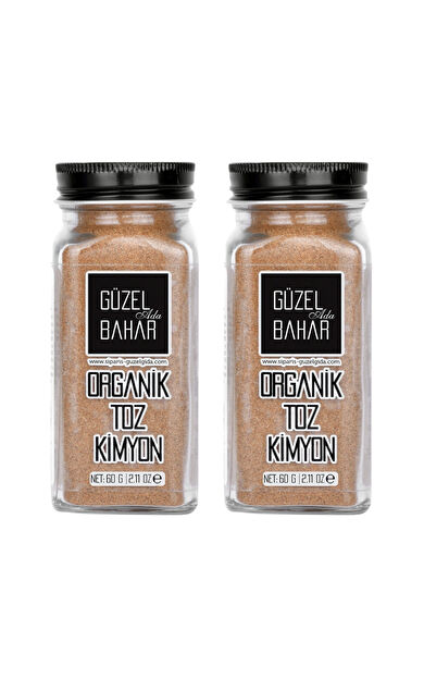 Güzel Ada Gıda Organik Kimyon 2X60 Gr