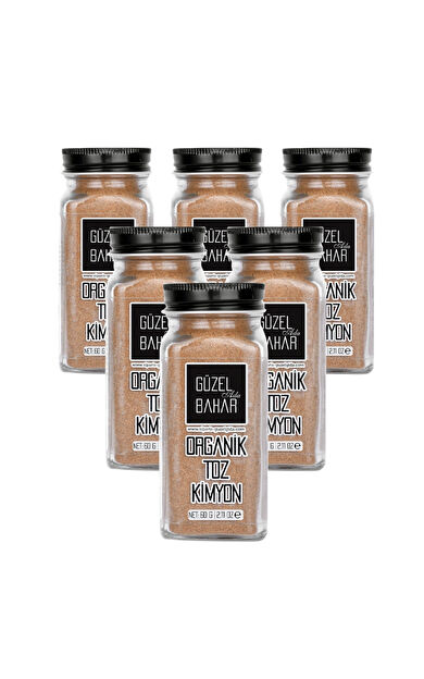 Güzel Ada Gıda Organik Kimyon 6X60 Gr