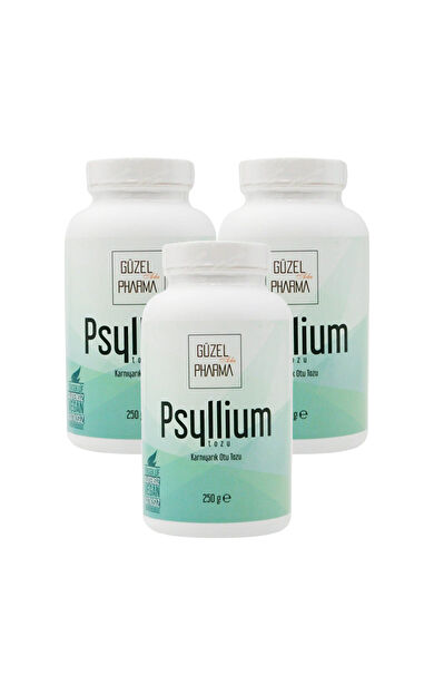 Güzel Ada Gıda Psyllium Karnıyarık Otu Tozu 3X250 Gr