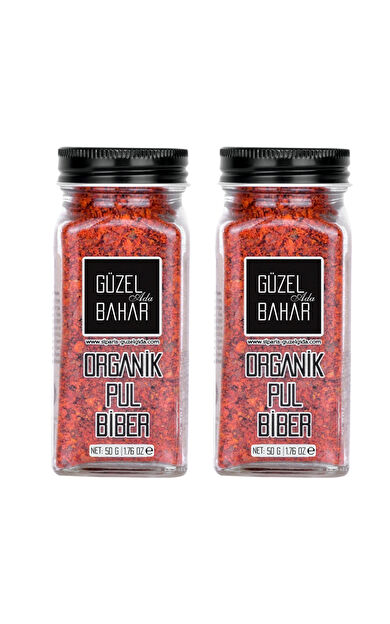 Güzel Ada Gıda Organik Pul Biber 2X50 Gr