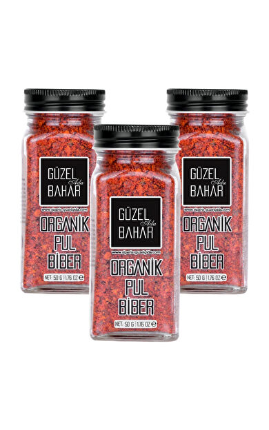 Güzel Ada Gıda Organik Pul Biber 3X50 Gr