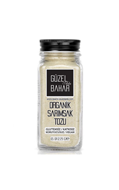 Güzel Ada Gıda Organik Sarımsak Tozu 65G