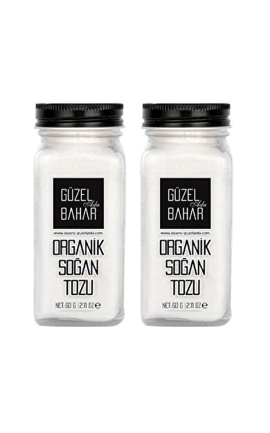 Güzel Ada Gıda Organik Soğan Tozu 2X60 Gr
