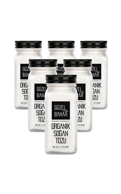 Güzel Ada Gıda Organik Soğan Tozu 6X60 Gr