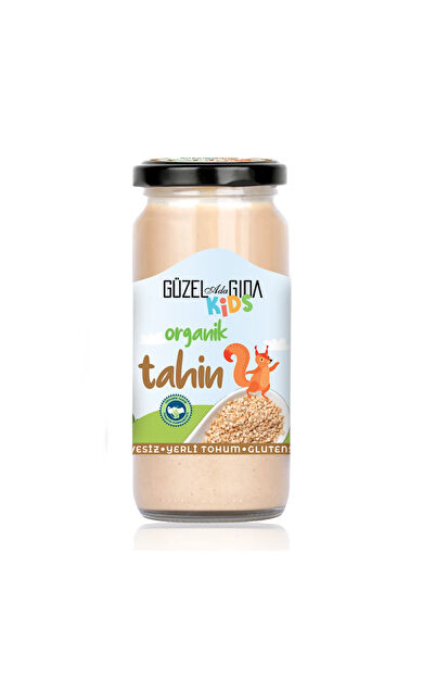Güzel Ada Gıda Kids Organik Tahin 220 Gr ( Yerli Susam )