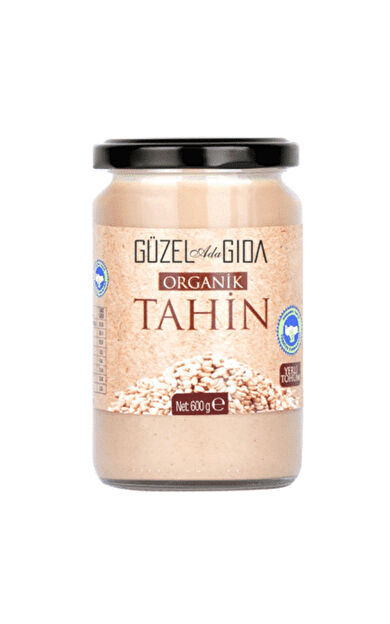 Güzel Ada Gıda Organik Tahin Yerli Susam Glutensiz 600 Gr