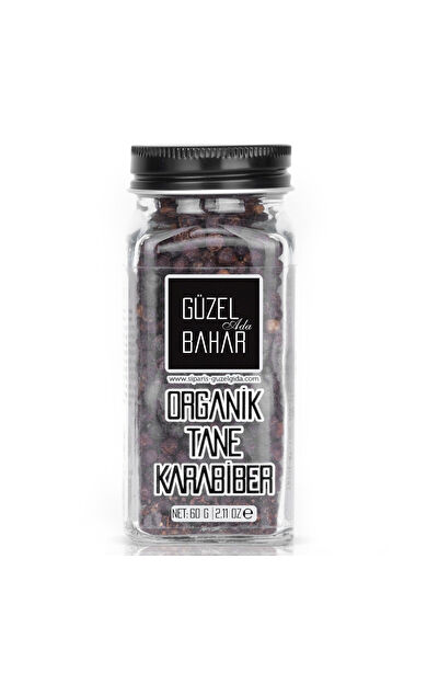 Güzel Ada Gıda Organik Tane Karabiber 60 Gr
