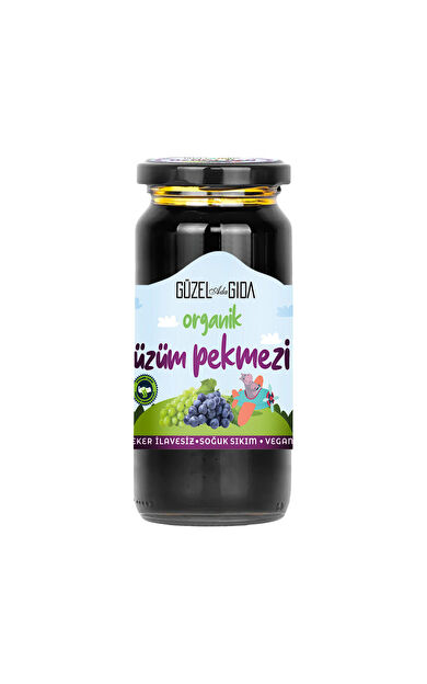 Güzel Ada Gıda Kids Organik Üzüm Özü 290 Gr