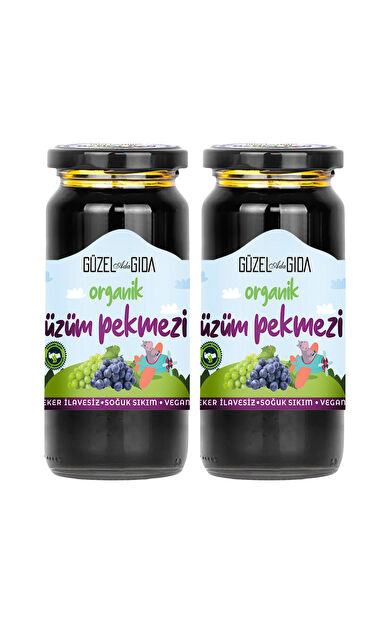 Güzel Ada Gıda Kids Organik Üzüm Özü 2X290 Gr