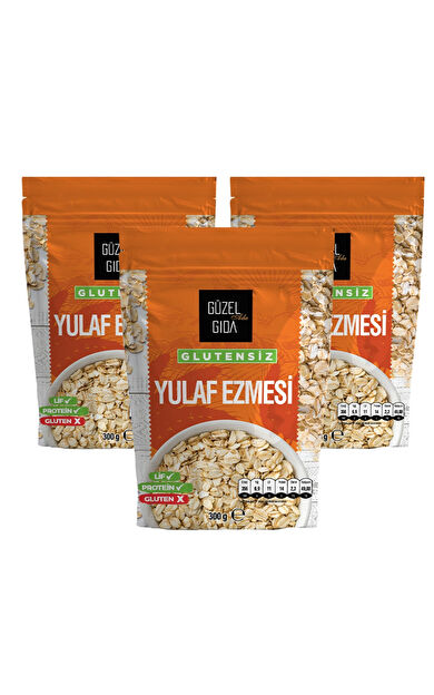 Güzel Ada Gıda Yulaf Ezmesi 3X300 Gr