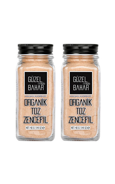 Güzel Ada Gıda Organik Toz Zencefil 2X40 Gr
