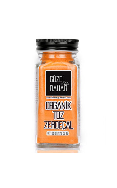 Güzel Ada Gıda Organik Toz Zerdeçal 50 Gr