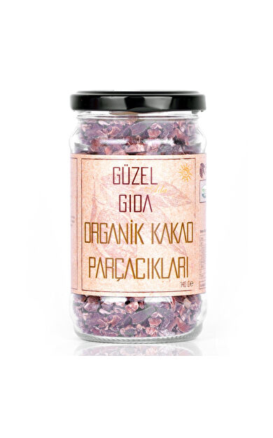 Güzel Ada Gıda Organik Ham Kakao Parçacıkları 140 G