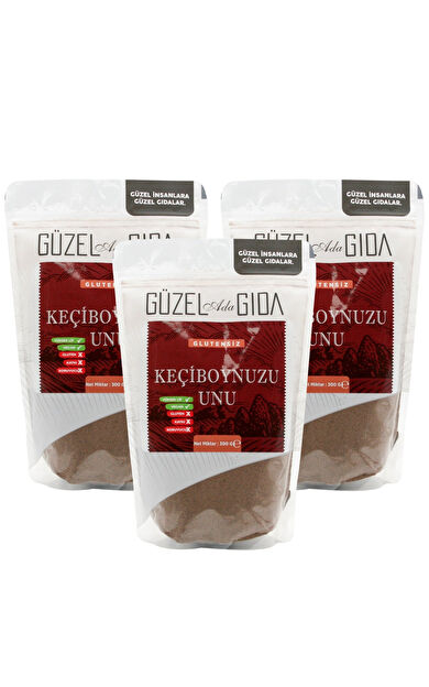 Güzel Ada Gıda Keçiboynuzu Unu 3X300 Gr