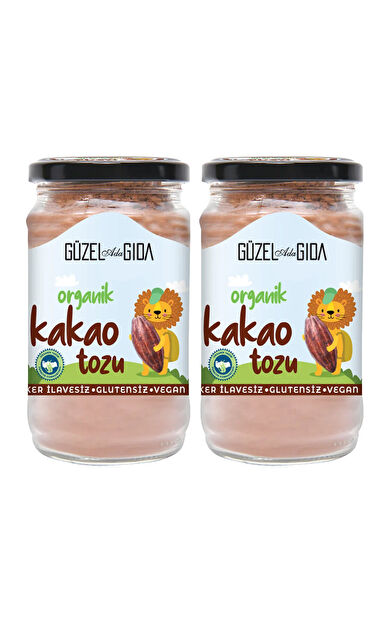 Güzel Ada Gıda Kids Organik Kakao Tozu 2X150 Gr