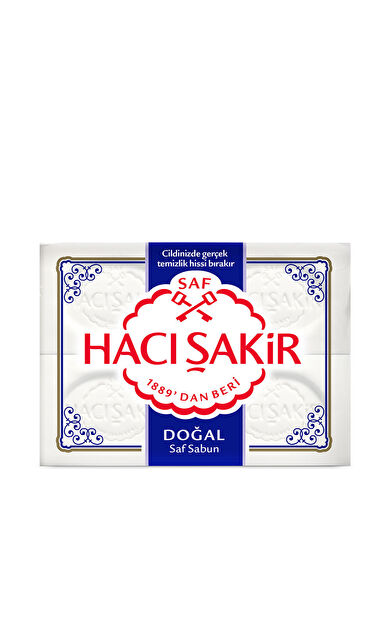 Hacı Şakir Katı Sabun Doğal 4X150 Gr